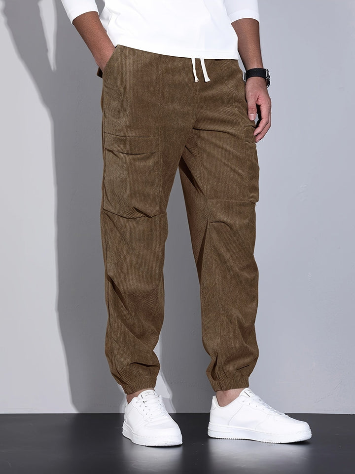 Raven Corduroy Cargo Pants