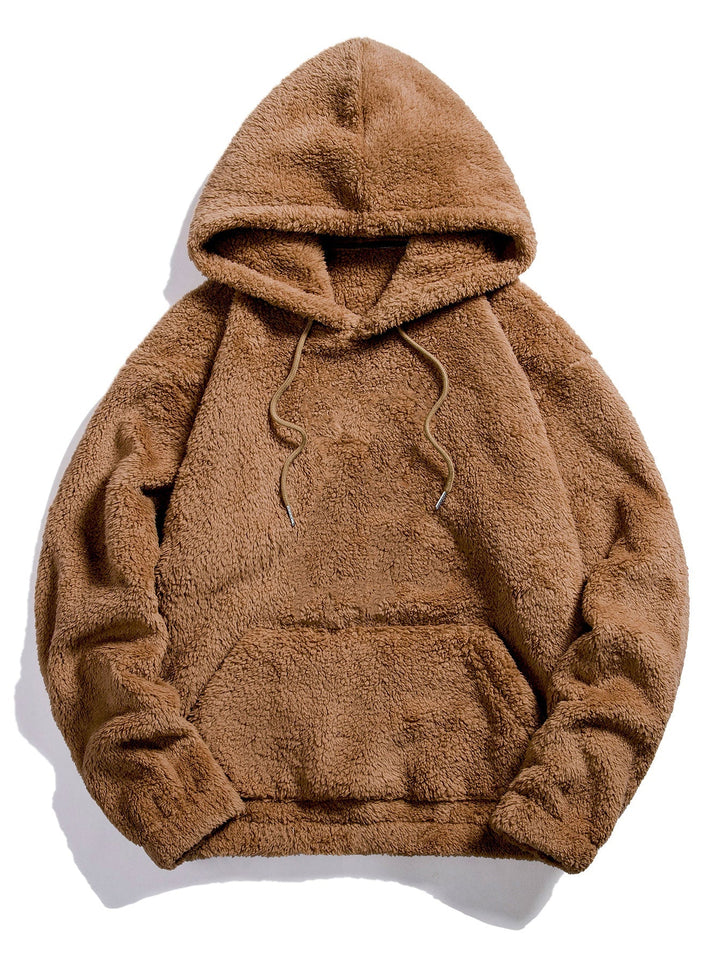 Basic Teddy Hoodie & Teddy Jogger Pants