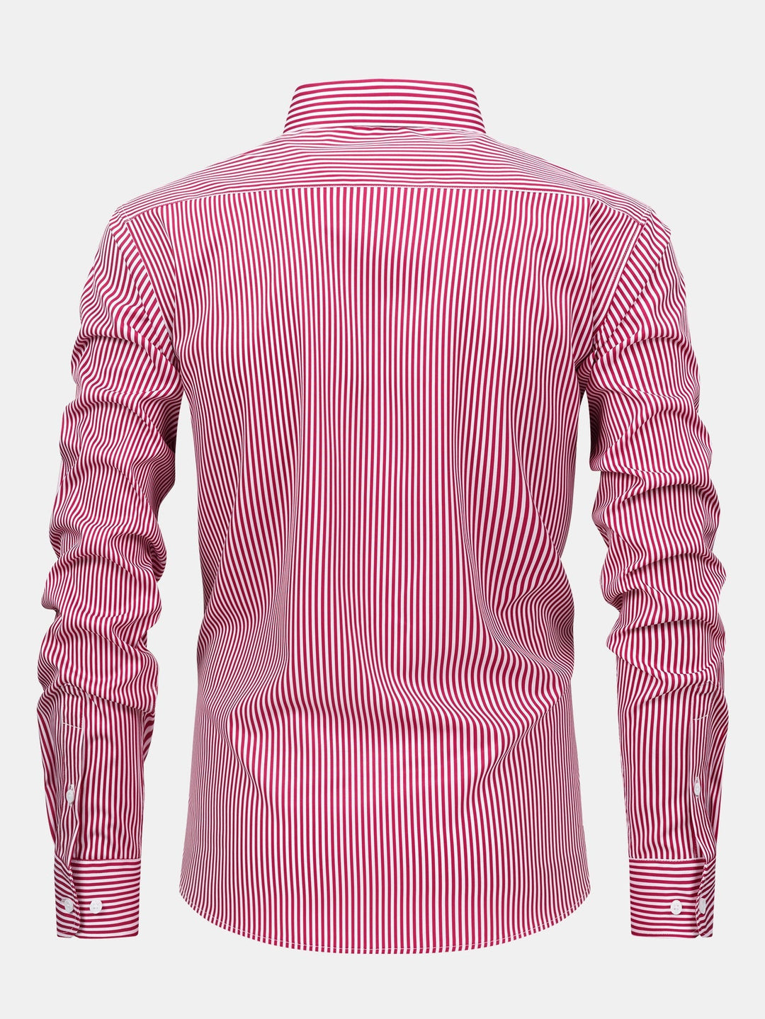 Long Sleeve Stripe Button Up Shirt