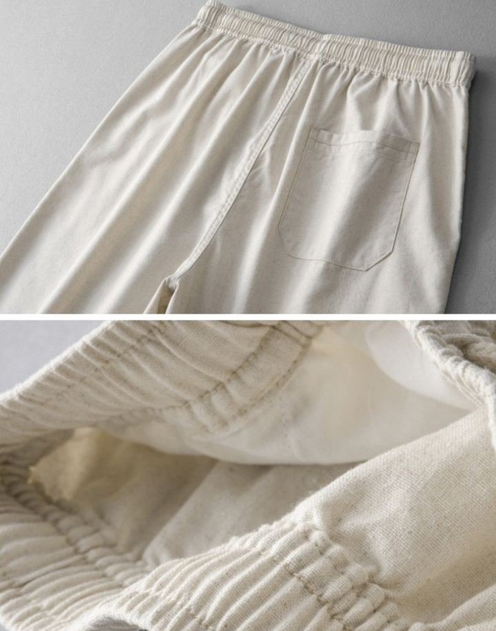 Gianni™ | Linen-Cotton Summer Trousers