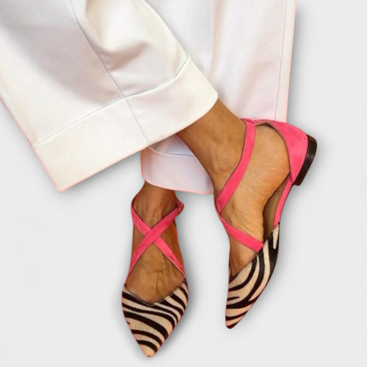 Fenna - Strap Ballerinas