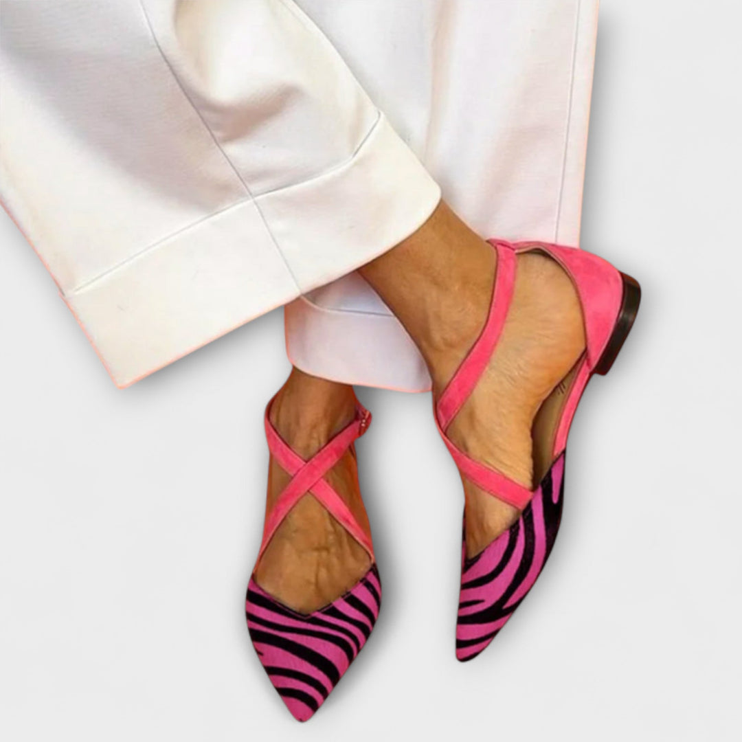 Fenna - Strap Ballerinas