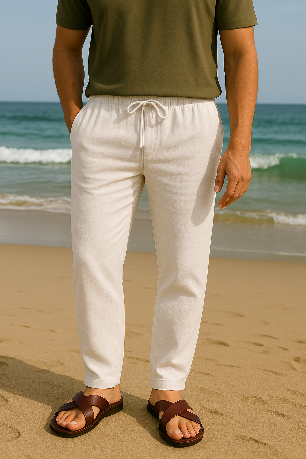Gianni™ | Linen-Cotton Summer Trousers