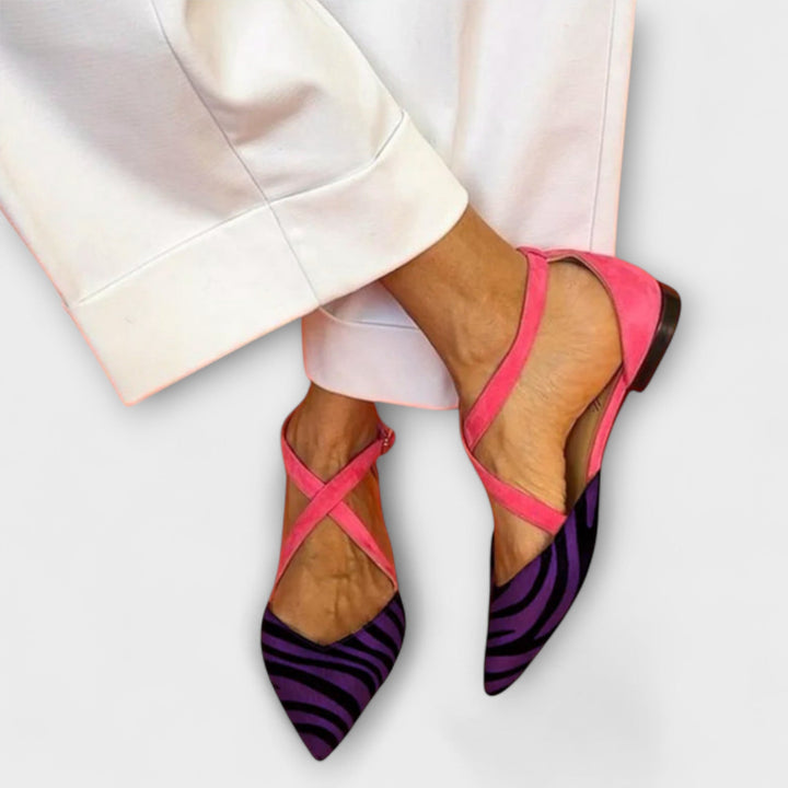 Fenna - Strap Ballerinas