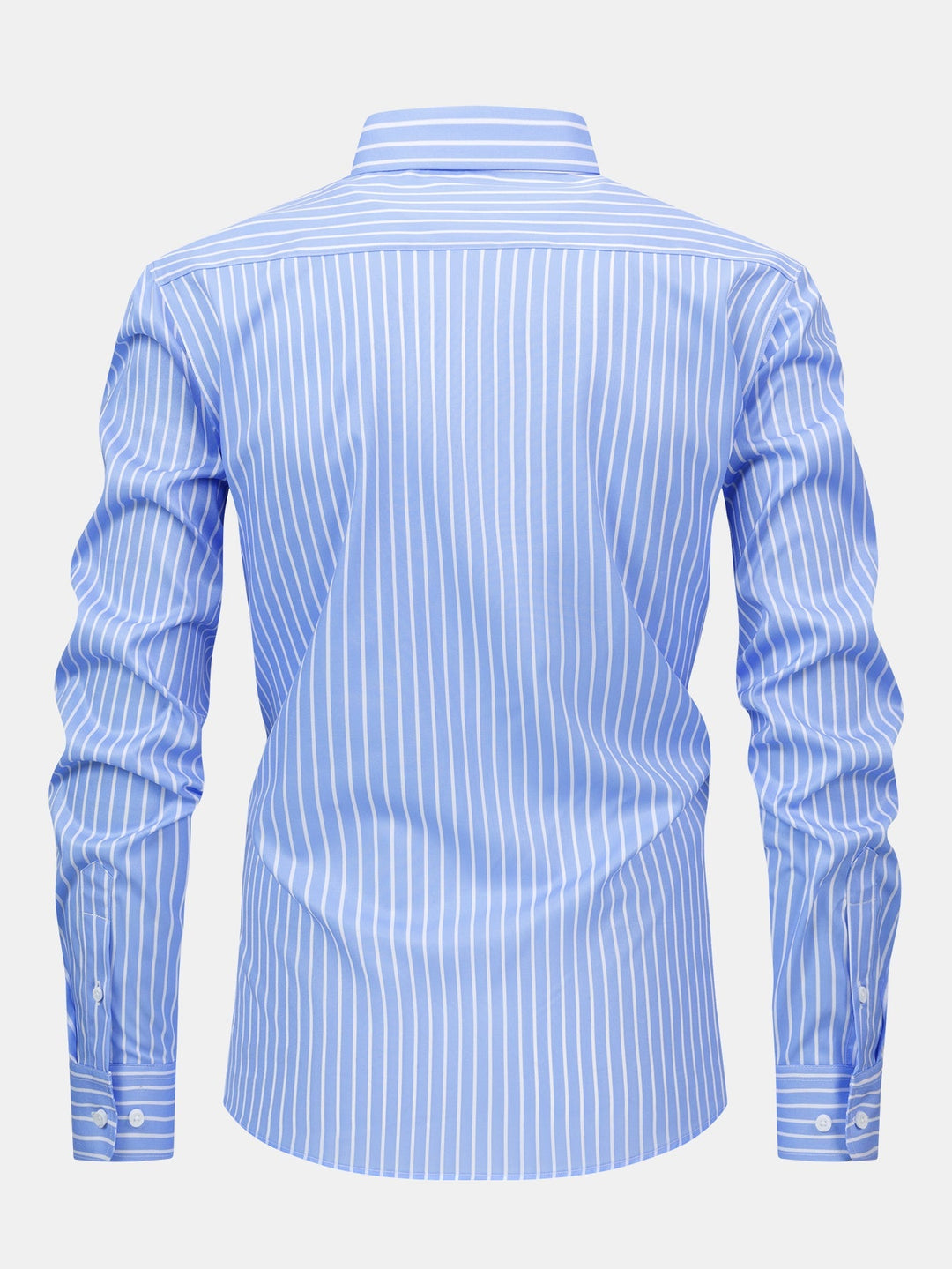 Long Sleeve Stripe Button Up Shirt