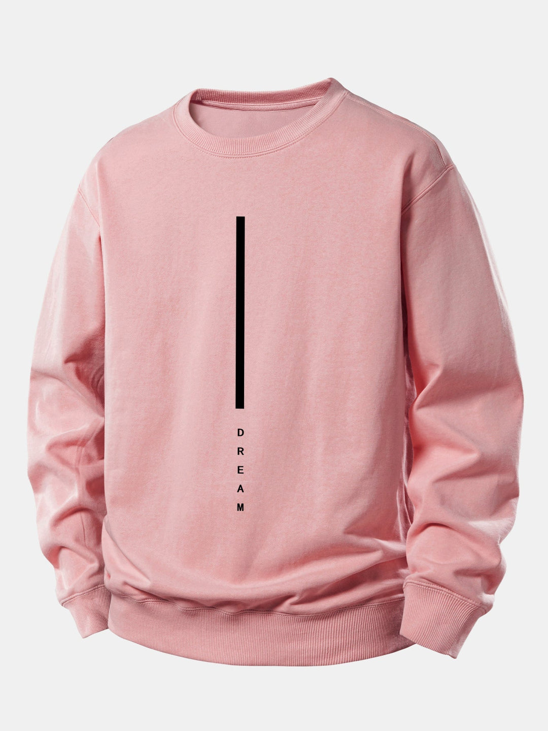 Dream Stripe Print Relax Fit Sweatshirt