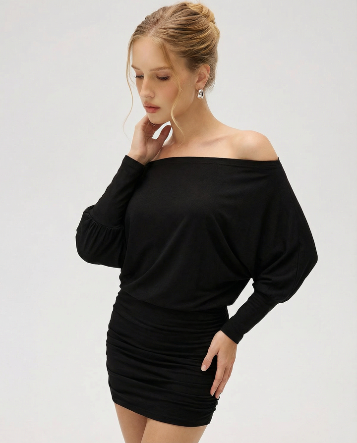Muse™ | SOLA Ruched Mini Dress