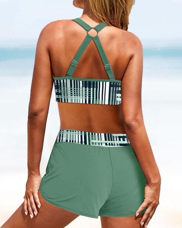 Wilson - High Waist Ribbed Bikini
