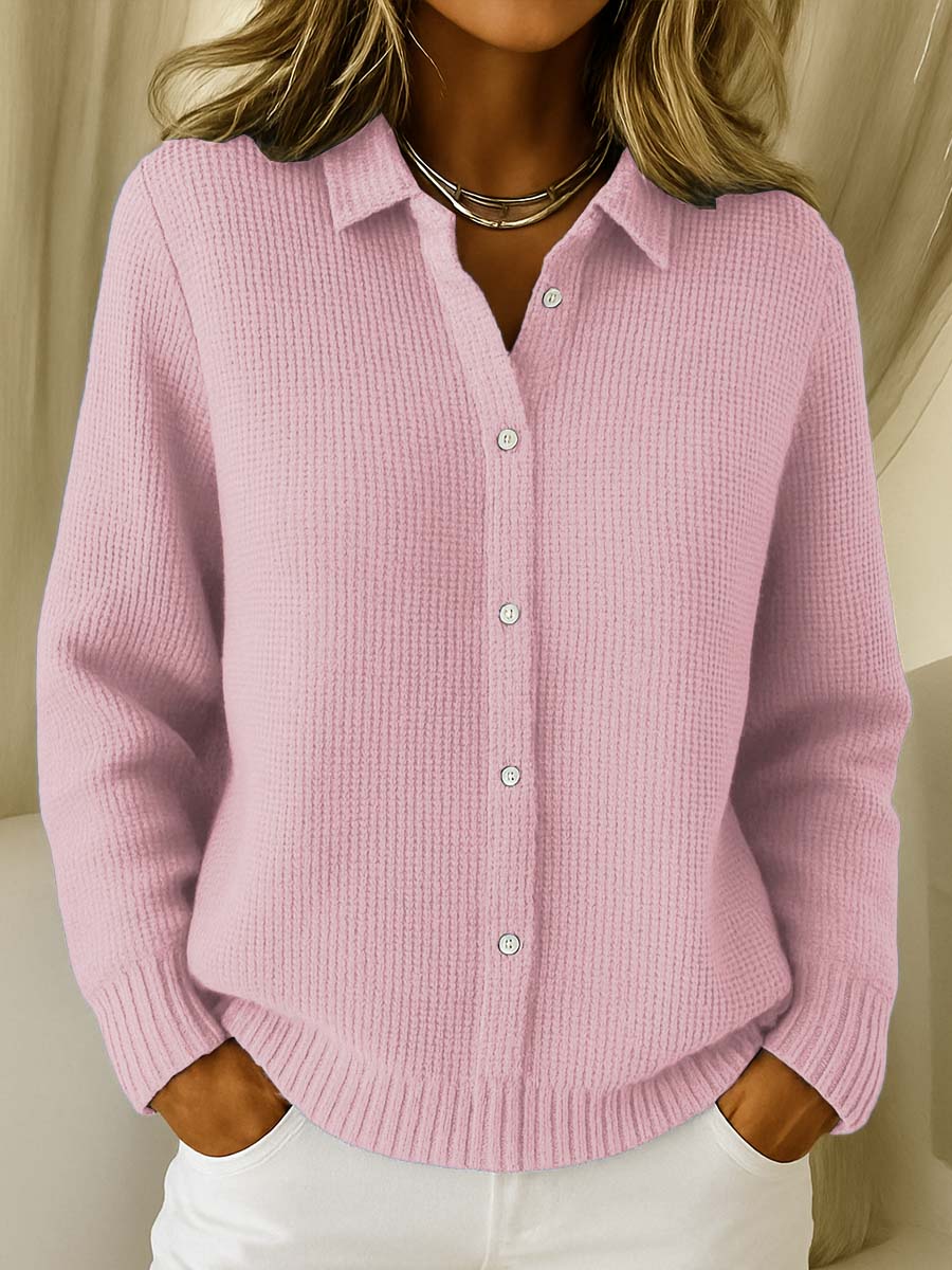 Wilson | classic knitted button cardigan