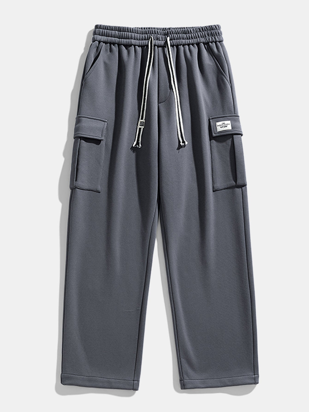 Relax Fit Straight Leg Jersey Cargo Pants