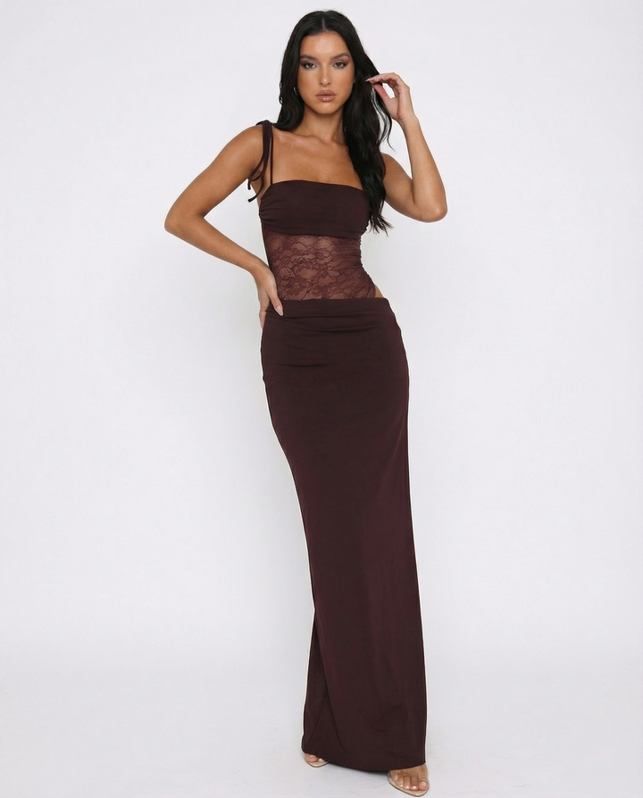 Muse™ | Lace Panel Maxi