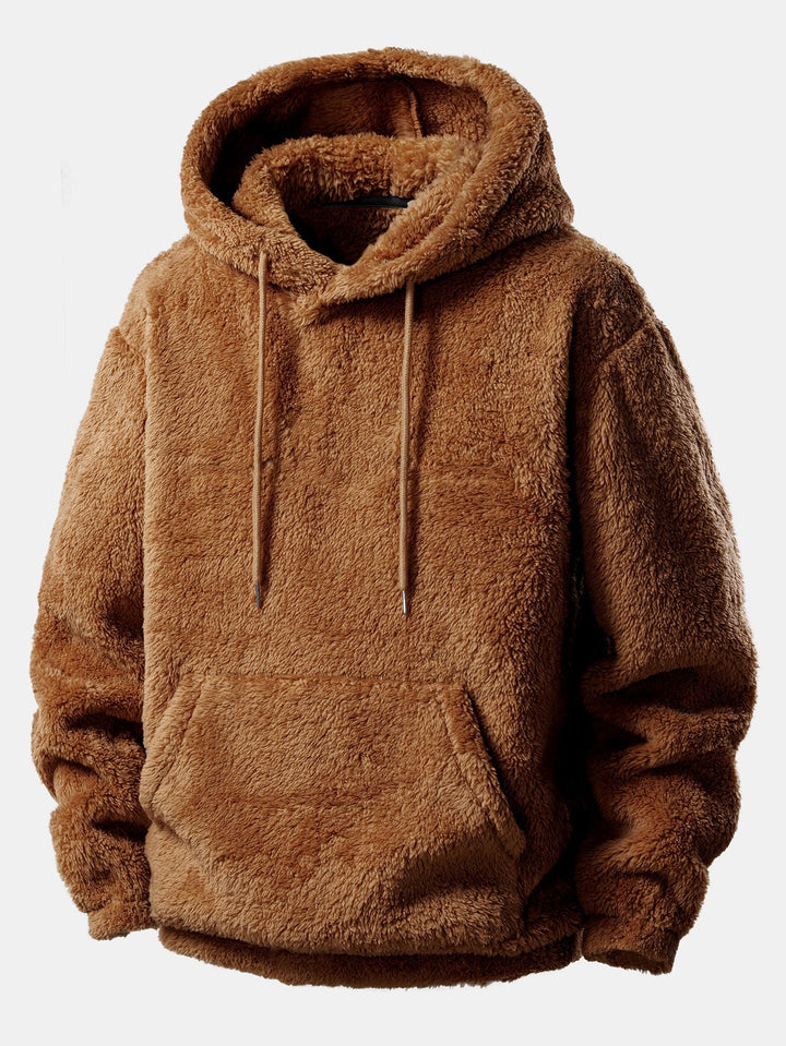 Basic Teddy Hoodie & Teddy Jogger Pants