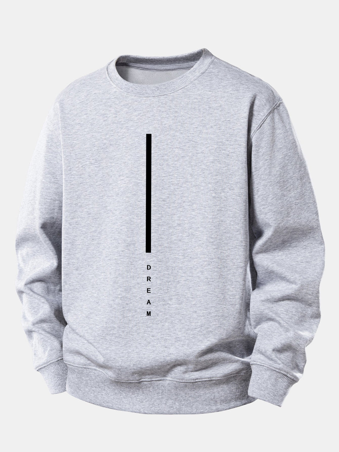 Dream Stripe Print Relax Fit Sweatshirt