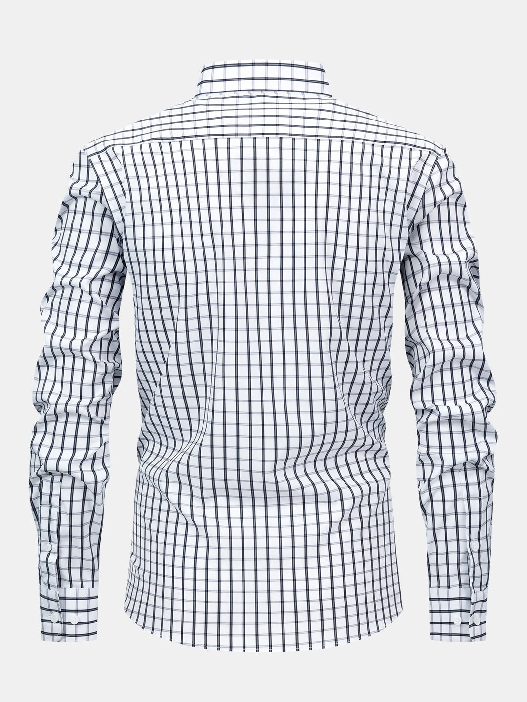 Long Sleeve Plaid Button Up Shirt