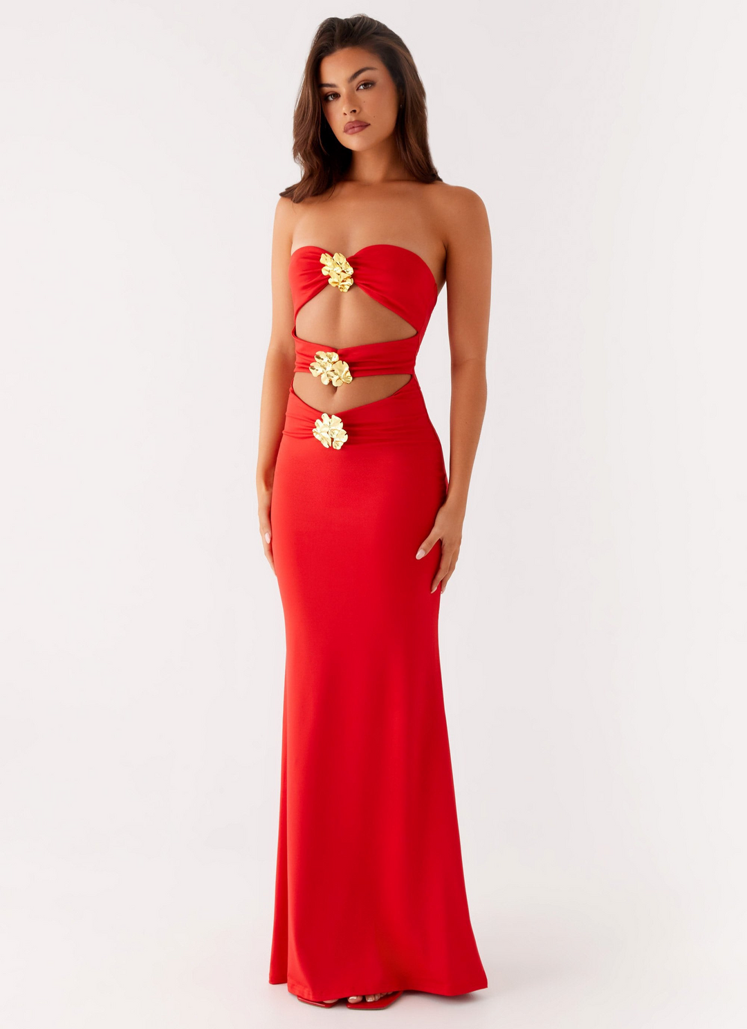 Muse™ | Scarlet Bloom Dress