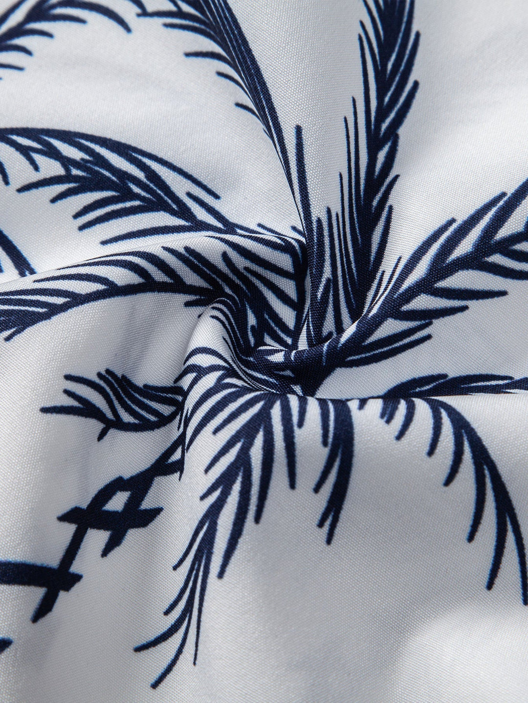 Island Sailing Print Button Up Shirt & Swim Shorts