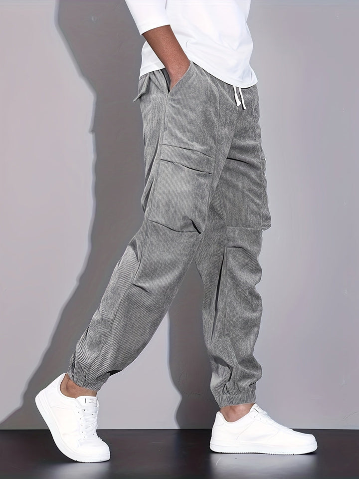 Raven Corduroy Cargo Pants