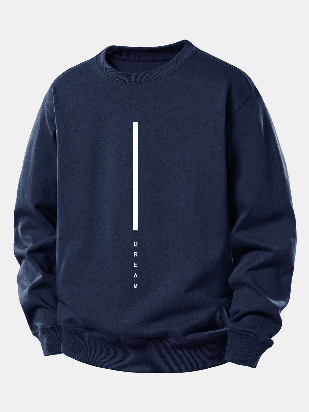 Dream Stripe Print Relax Fit Sweatshirt