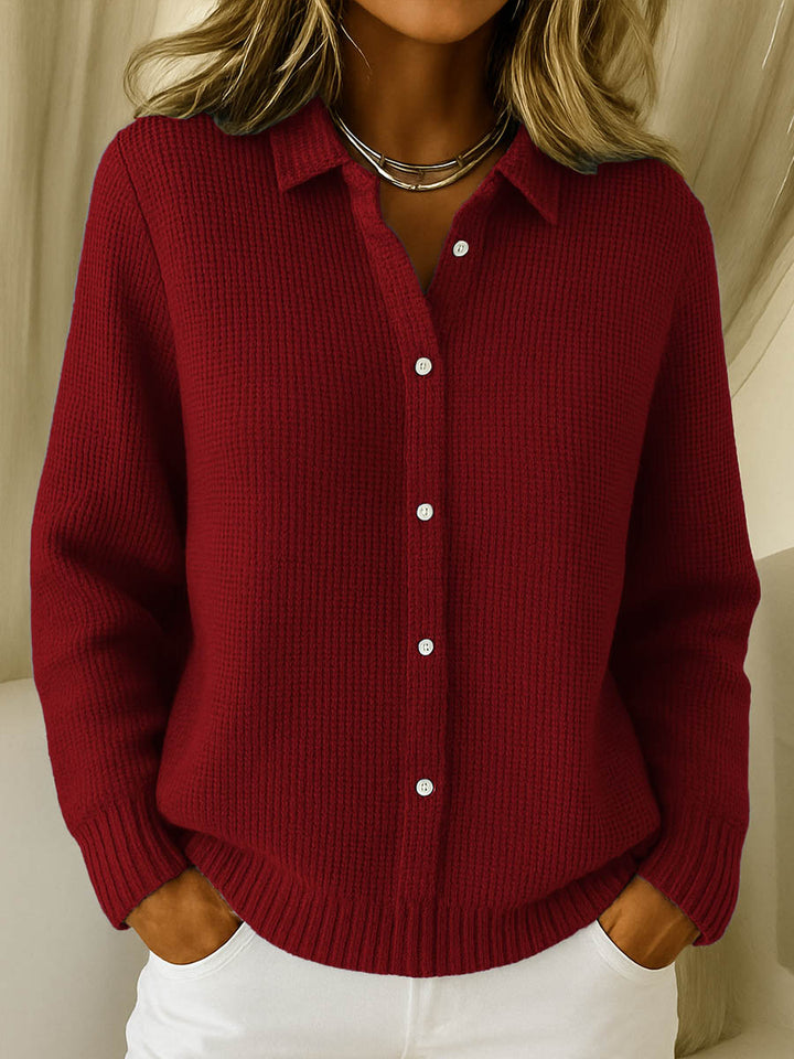 Wilson | classic knitted button cardigan