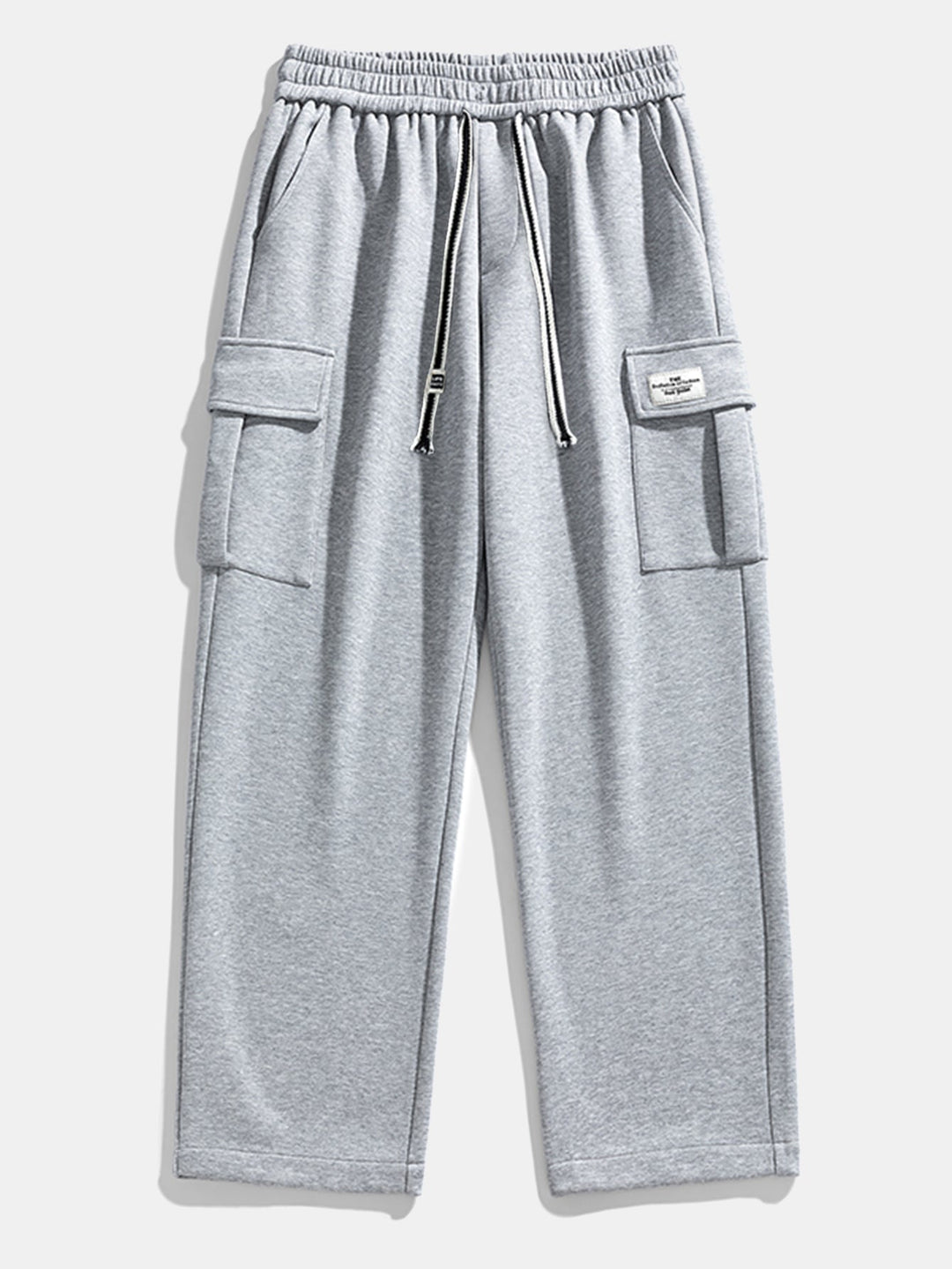 Relax Fit Straight Leg Jersey Cargo Pants