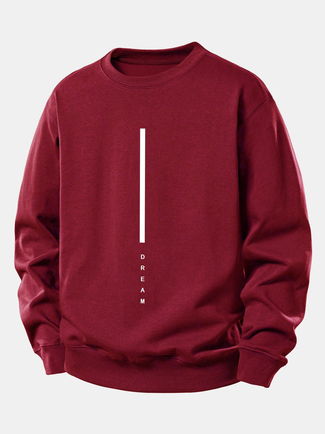 Dream Stripe Print Relax Fit Sweatshirt