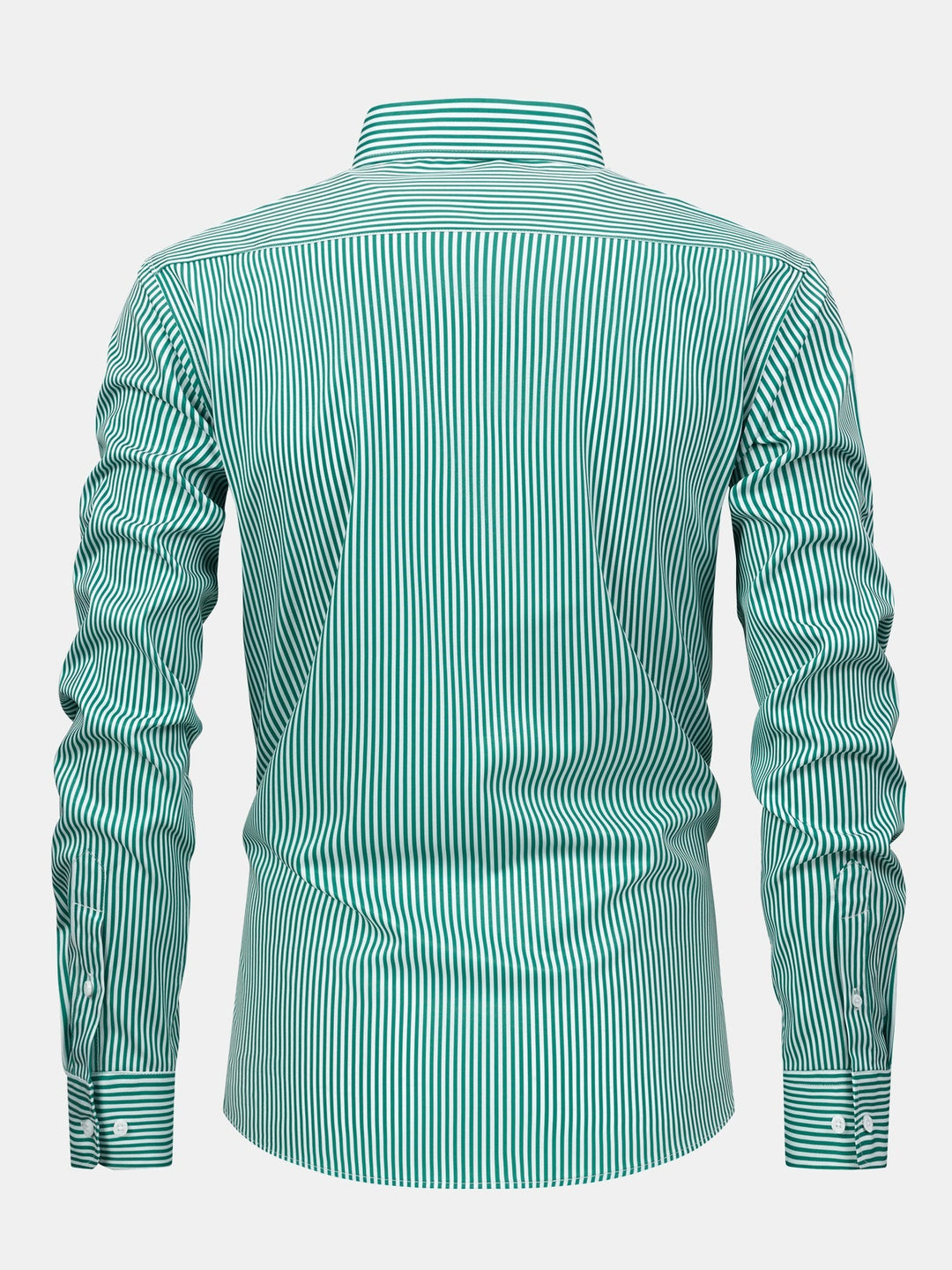 Long Sleeve Stripe Button Up Shirt