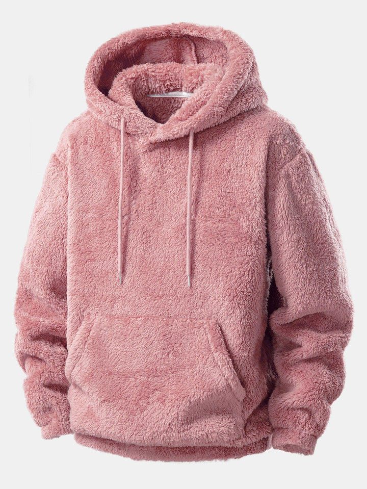 Basic Teddy Hoodie & Teddy Jogger Pants