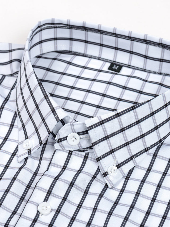 Long Sleeve Plaid Button Up Shirt