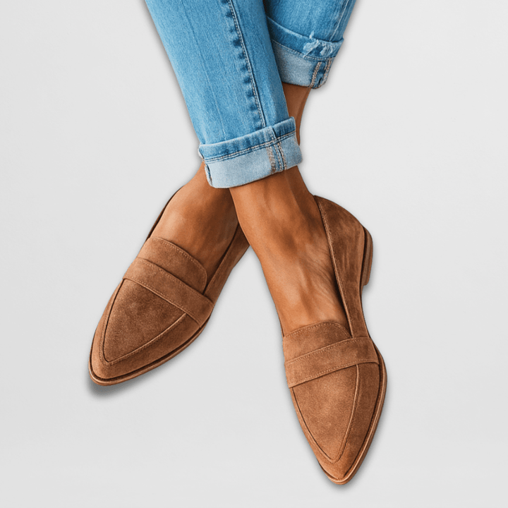 Helen™ | Orthopedic Soft Suede Slippers