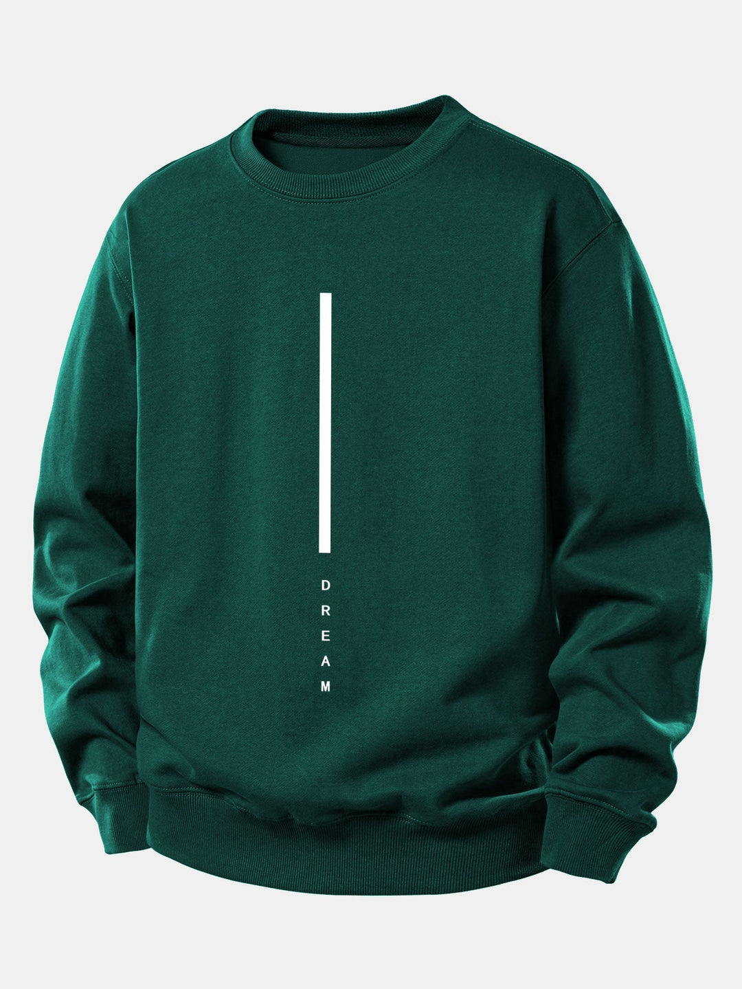 Dream Stripe Print Relax Fit Sweatshirt