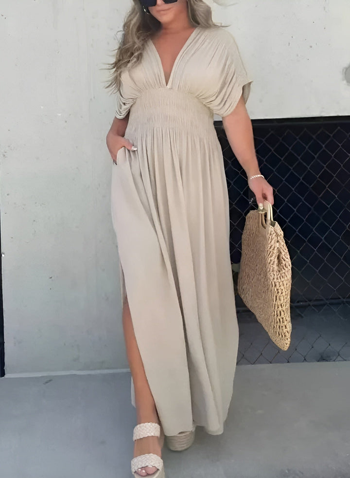 Tara | Maxi Dress with V-Neck
