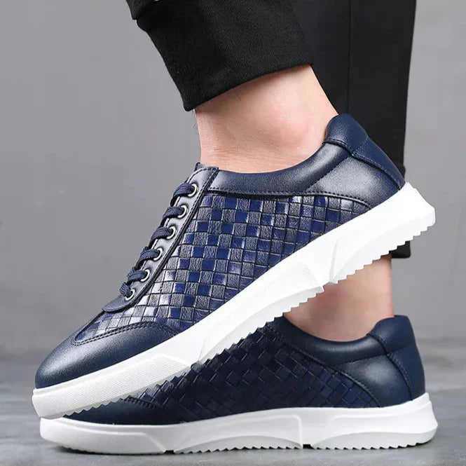Bordeaux Woven Sneakers
