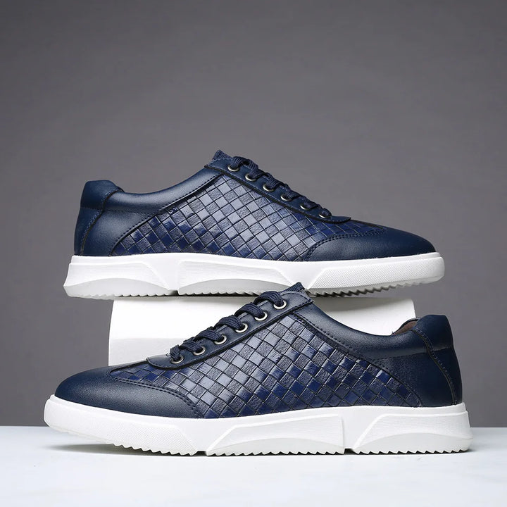 Bordeaux Woven Sneakers
