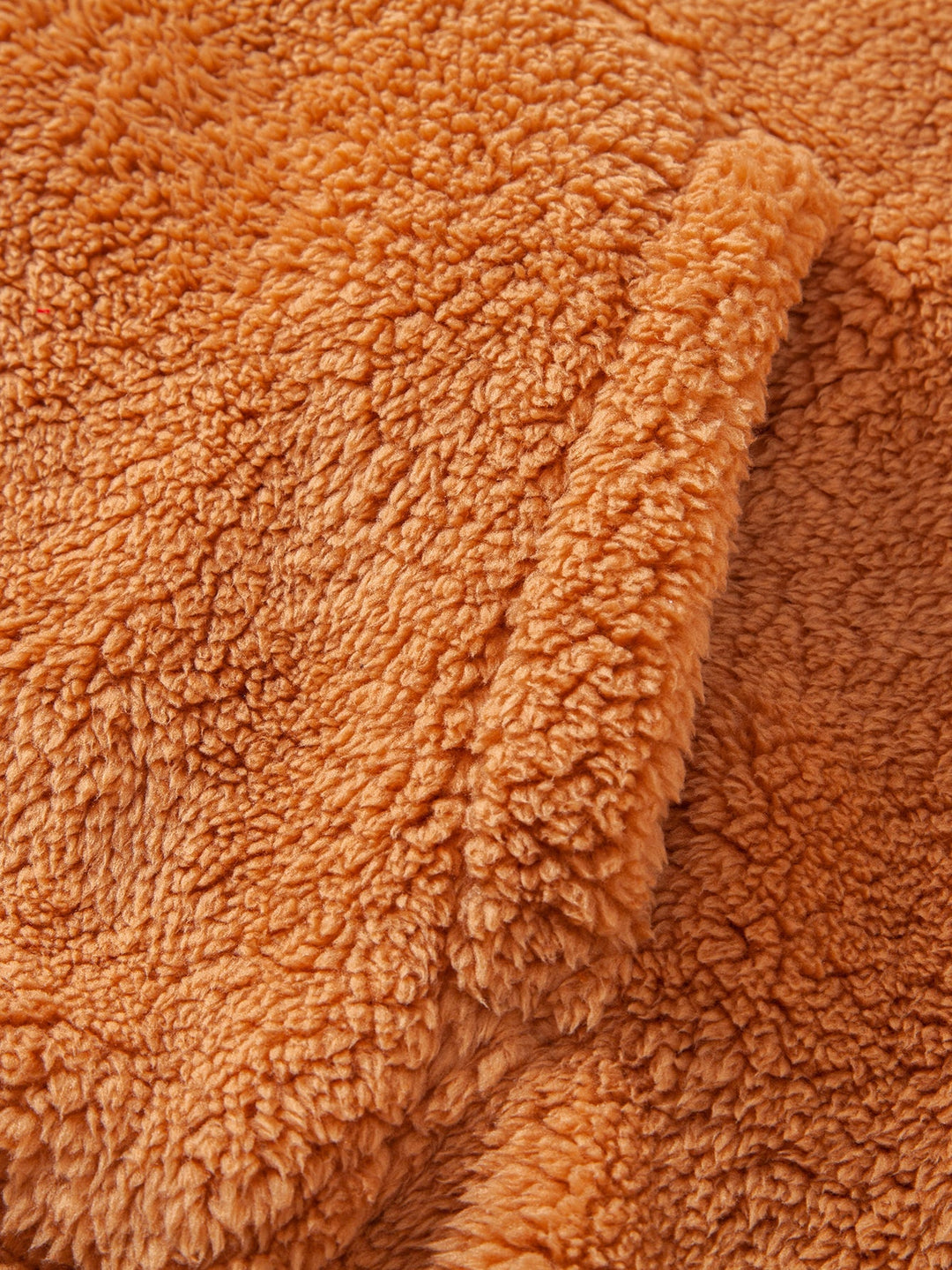 Quarter Zip Teddy Sweatshirt