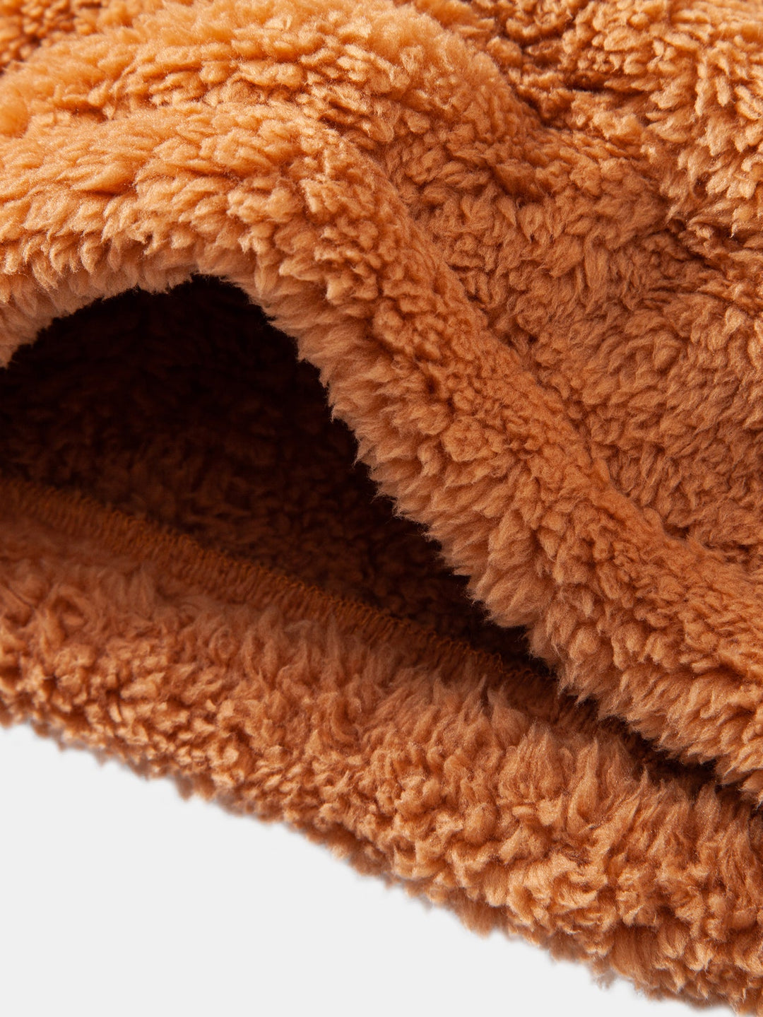 Quarter Zip Teddy Sweatshirt