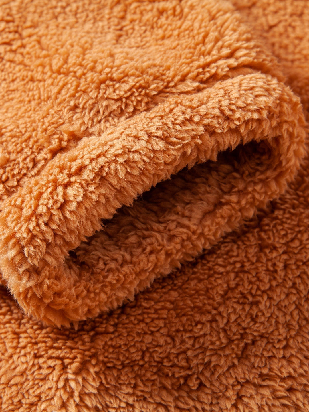Quarter Zip Teddy Sweatshirt