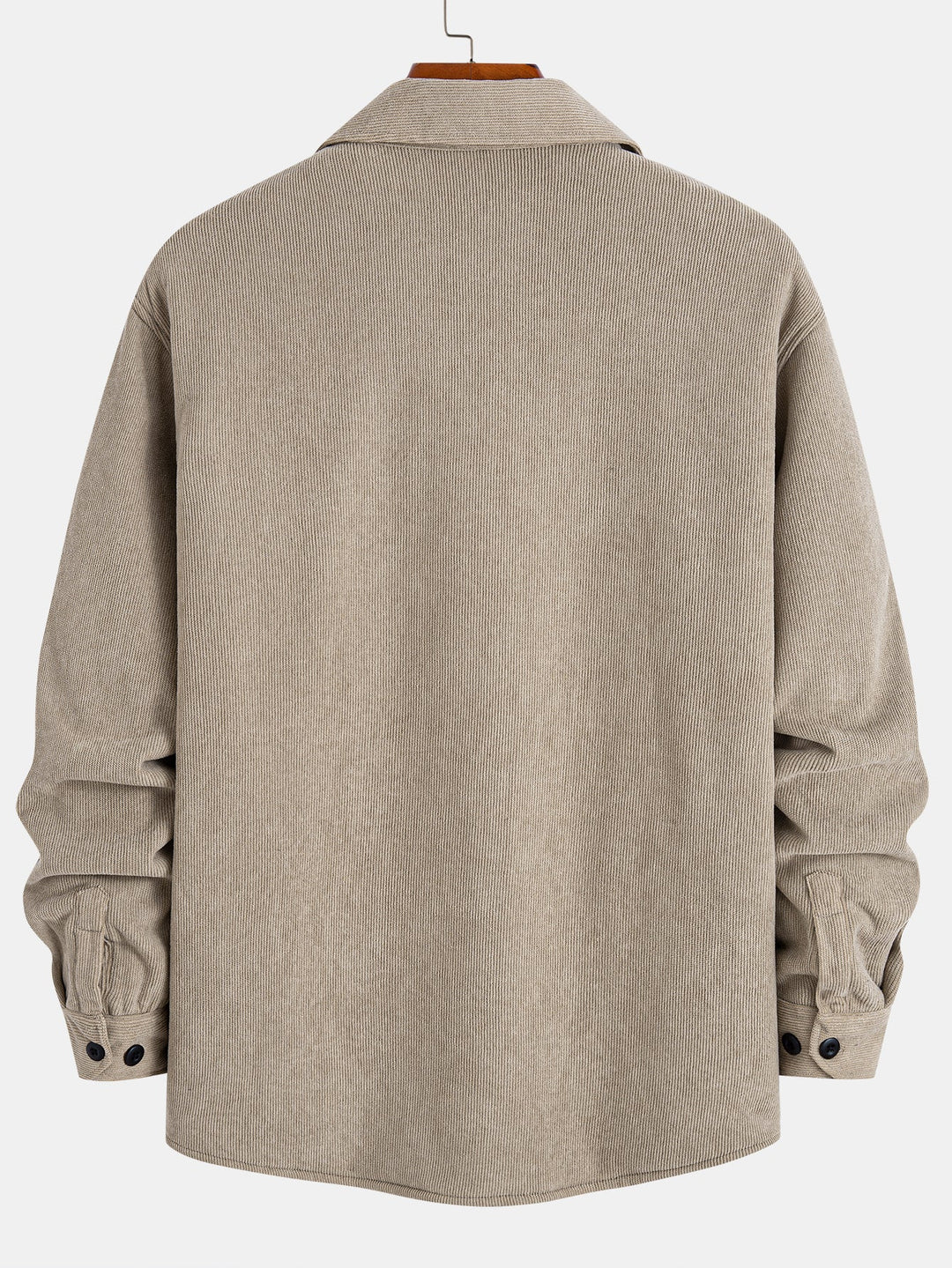 Teddy Lined Long Sleeve Corduroy Shirt