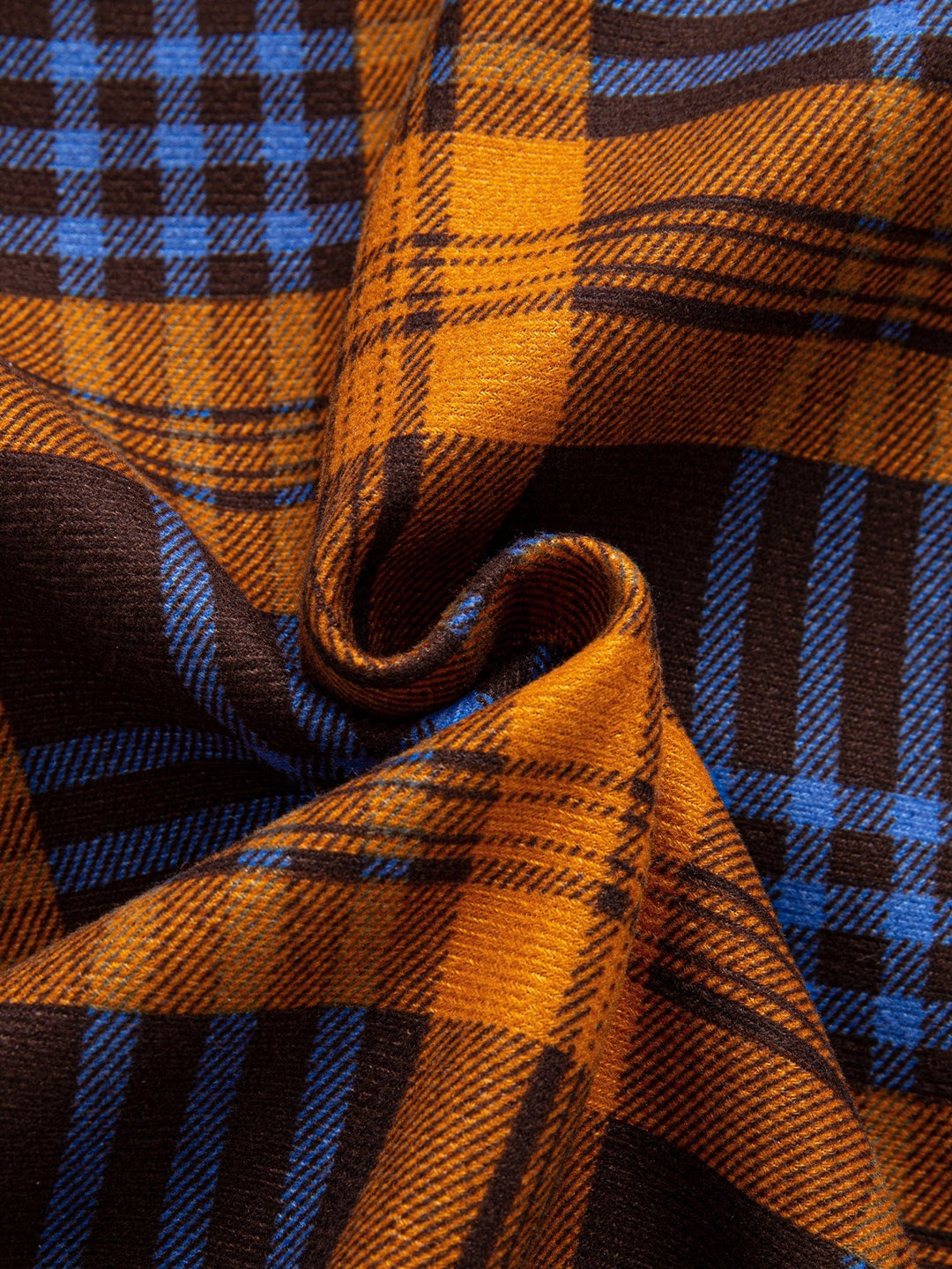 Flannel Fleece Lined Plaid Button Up Shirt