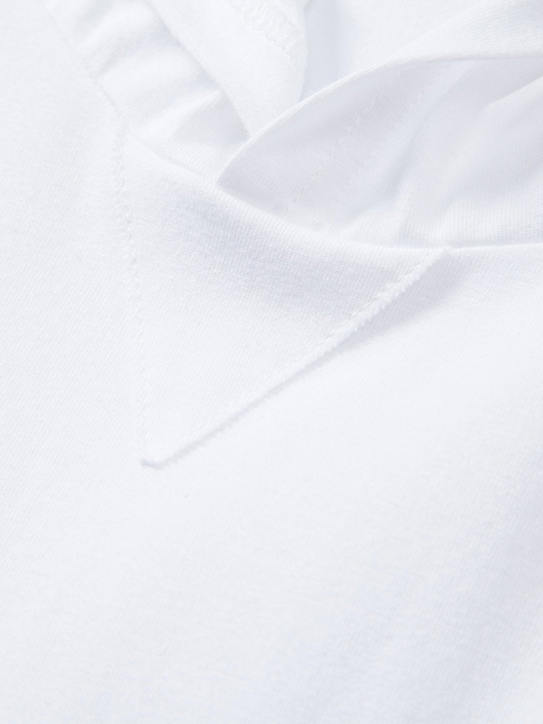 Long Sleeved Cotton Hooded T-Shirt