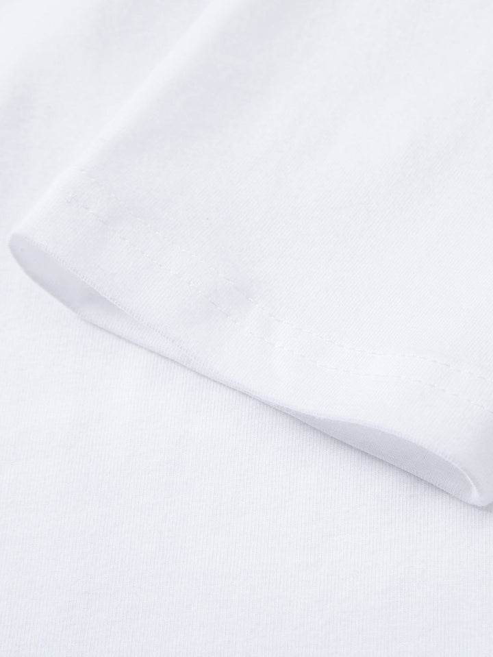 Long Sleeved Cotton Hooded T-Shirt