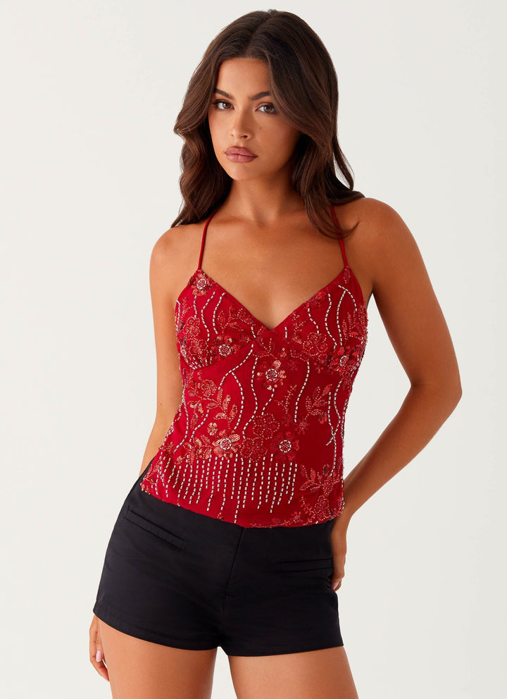 Wilson | Sequin Cami Top
