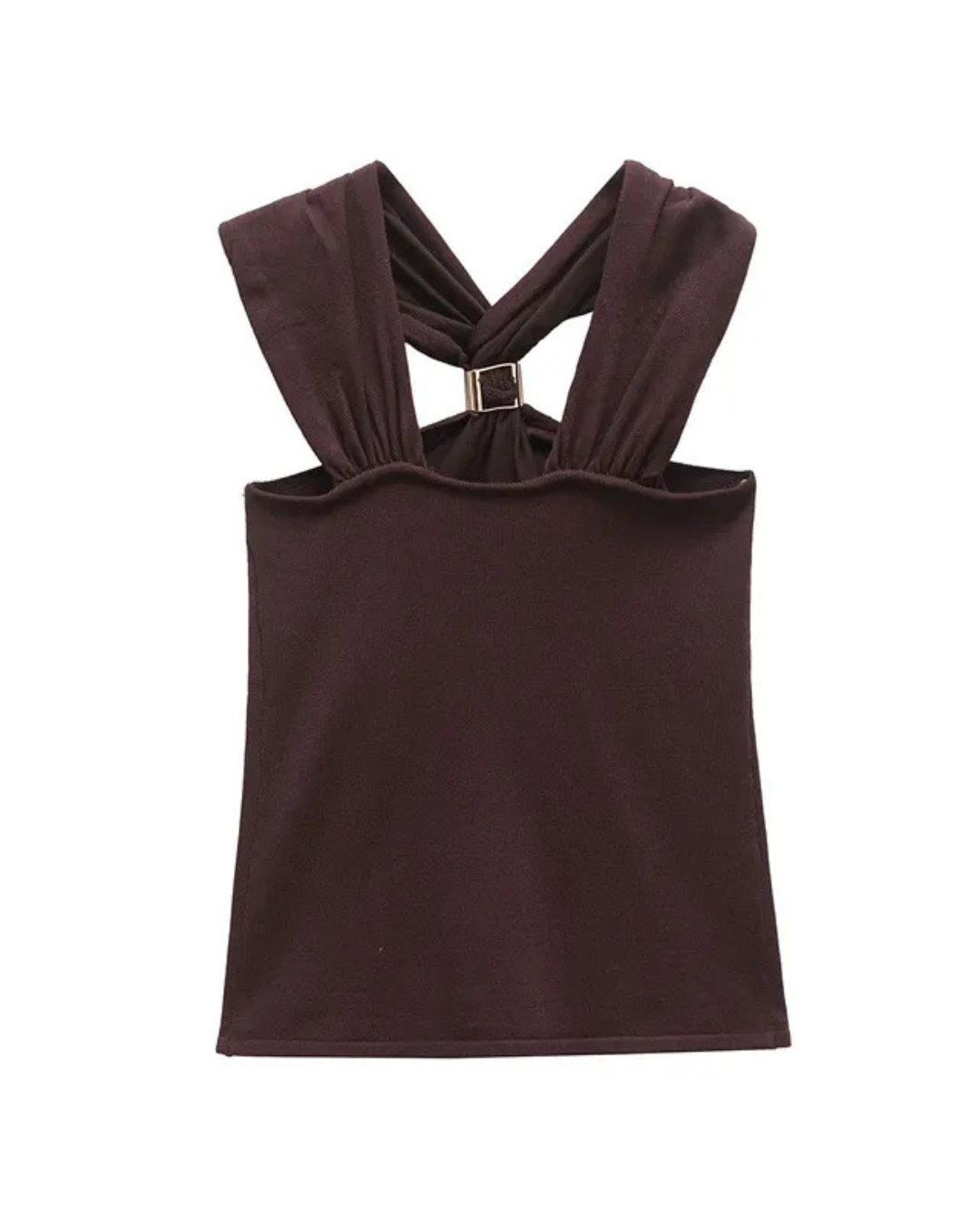 Muse™ | Mocha Halter Top