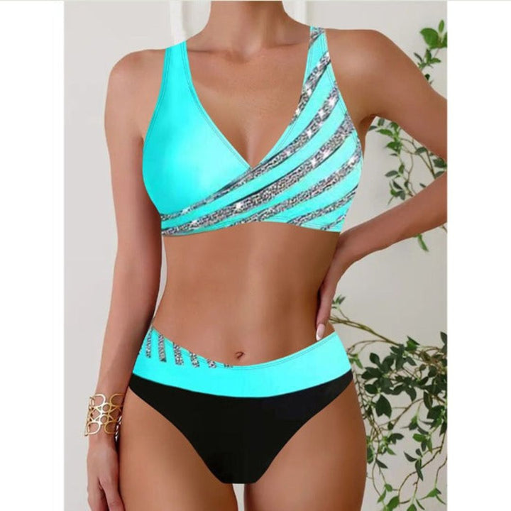 Wilson - Printed Halter Neck Swimwear