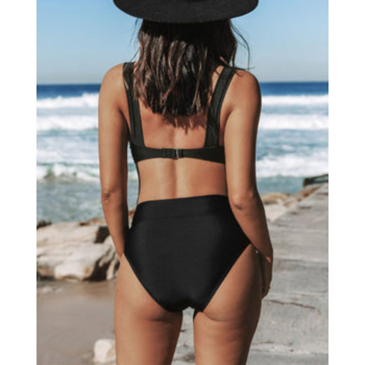 Wilson - Solid High Waist Swimsuit