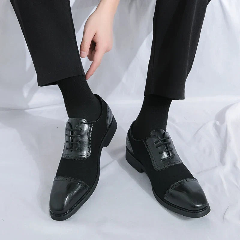 Luca Pellegrini Leather Oxford Brogues Shoes