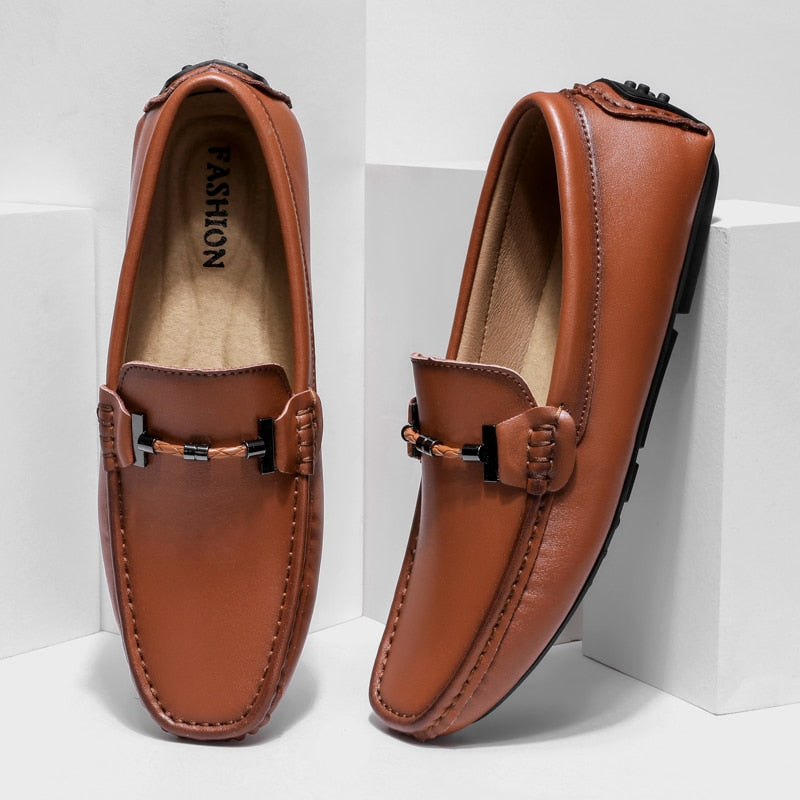 Italiano Genuine Leather Loafers