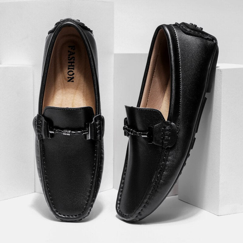 Italiano Genuine Leather Loafers
