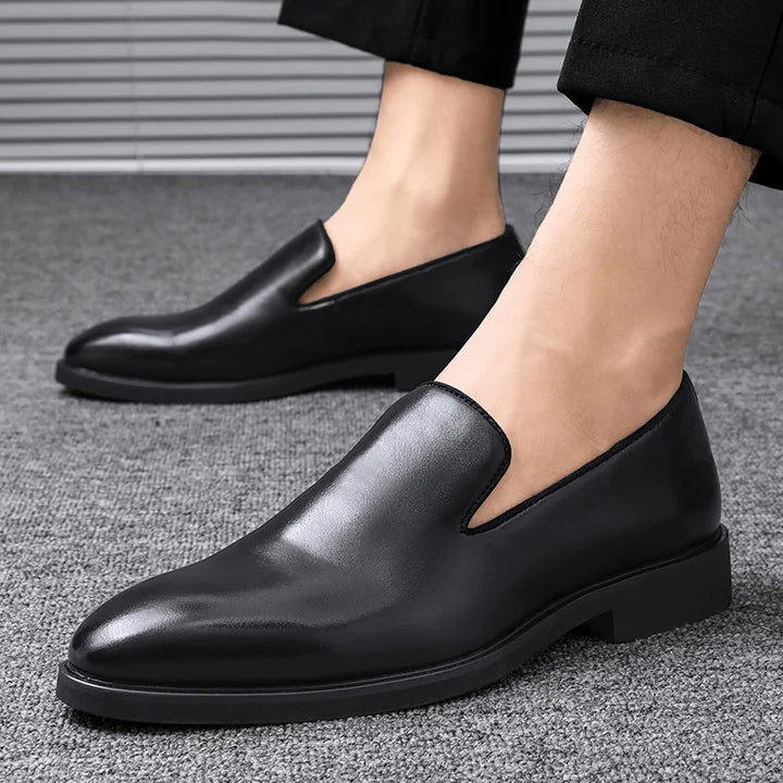 Antoine François Genuine Leather Loafers