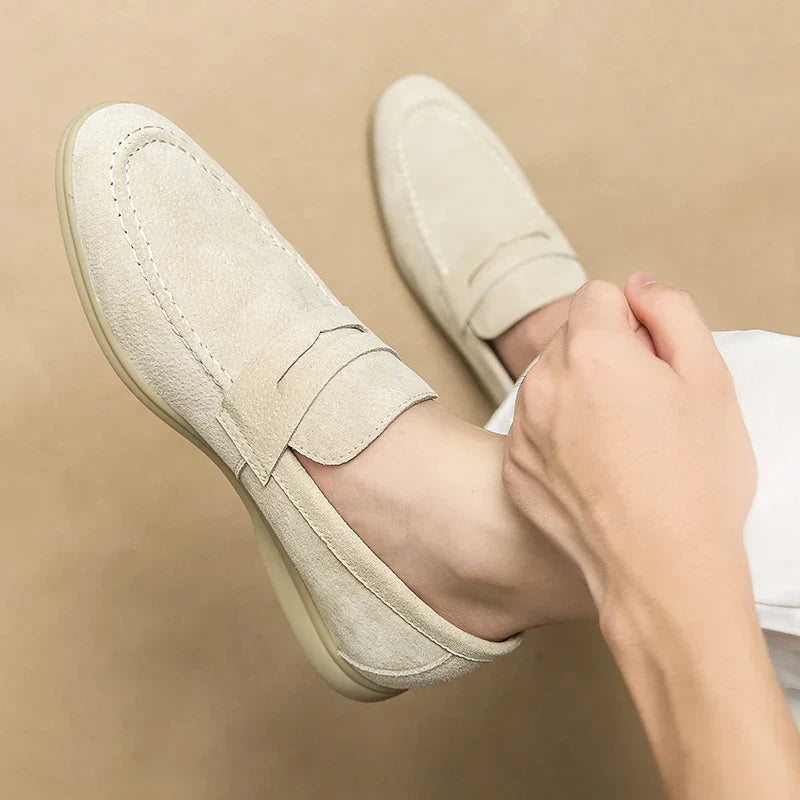 Burri Suede Loafers