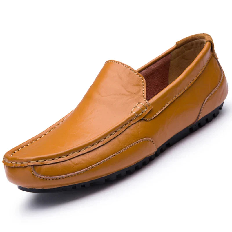 Davino Malvetti Casual Leather Driving Loafers